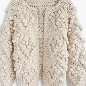 Chunky Knit Cream Sweater